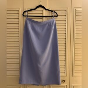 Vintage Le Suit Purple Midi Skirt Work or Casual Wear